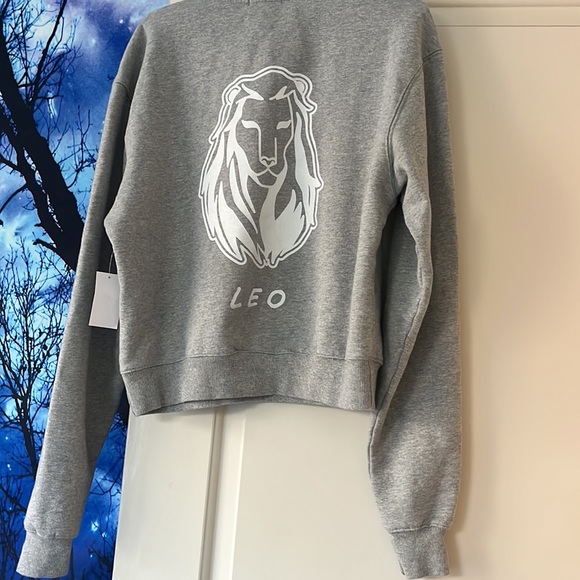 NWT Good American Leo zodiac sweatshirt - Picture 3 of 6